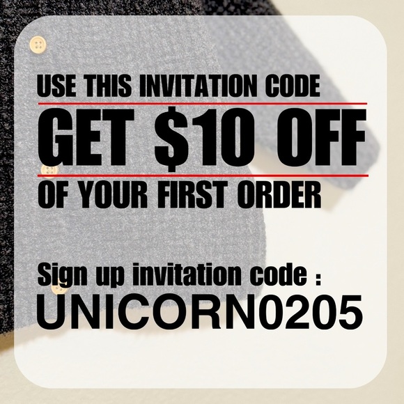 Other - Referral code for $10 off / first order discount / invitation code